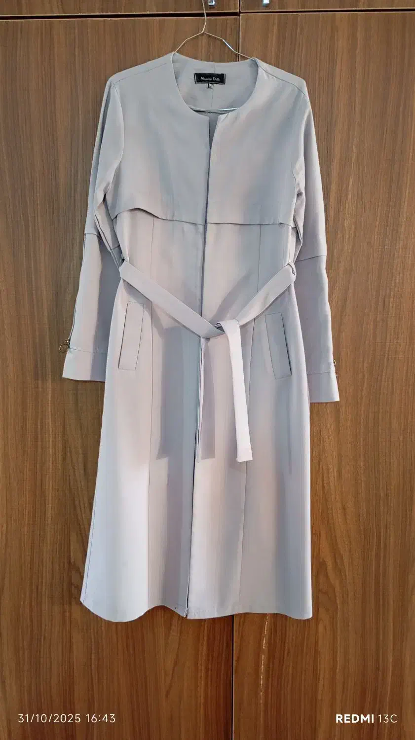 مانتو بلند دبل مازراتی سایز 1 در حد نو|لباس|نهاوند, |دیوار