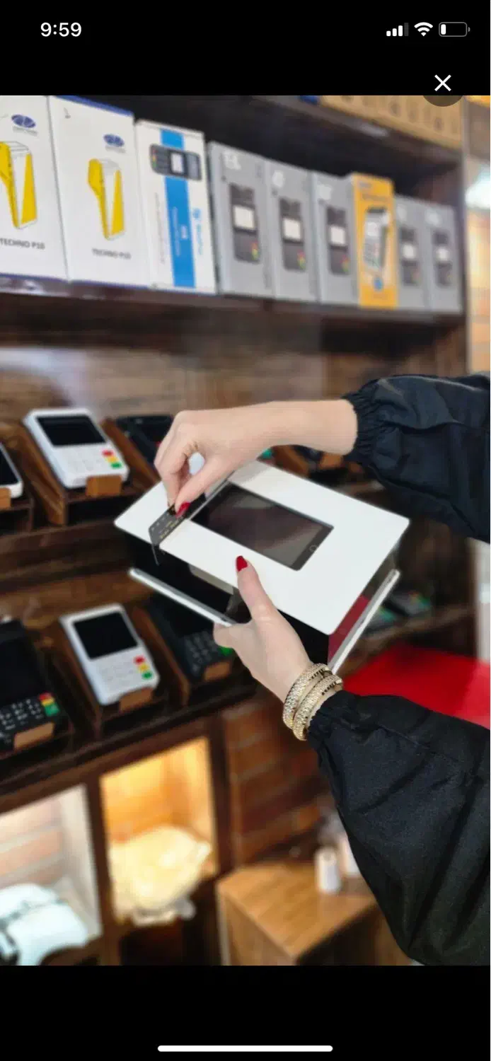 ضمانت ۱۸ ماهه کشلس tapwise کارتخوان عابربانک atm|فروشگاه و مغازه|مشهد, توس (بلوار توس)|دیوار