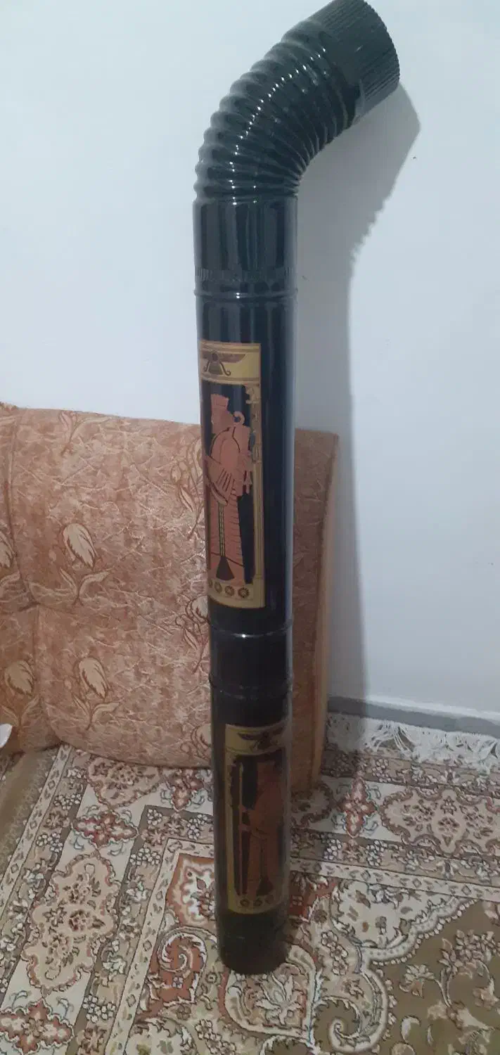 لوله بخاری طرح دار|بخاری، هیتر، شومینه|رشت, توشیبا|دیوار