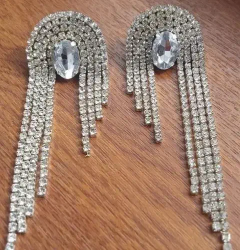 گوشواره تمام جواهر عقد|زیورآلات و اکسسوری|کرمان, |دیوار