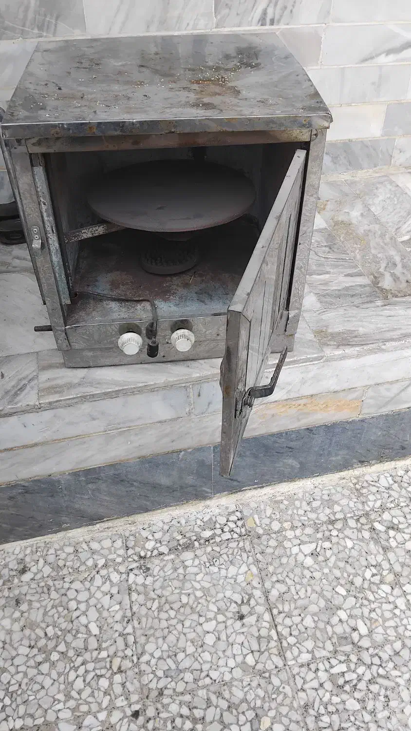 اجاق گاز دوشعله بزرگ و فر نان|اجاق گاز و لوازم برقی پختوپز|رشت, کوی بیانی|دیوار