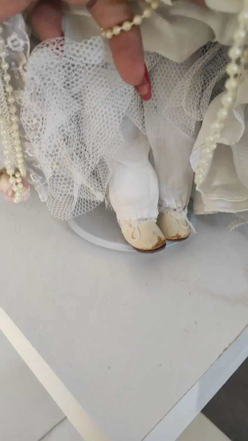 عروسک سرامیکی خارجی|مجسمه، تندیس، ماکت|اصفهان, مهدی آباد|دیوار