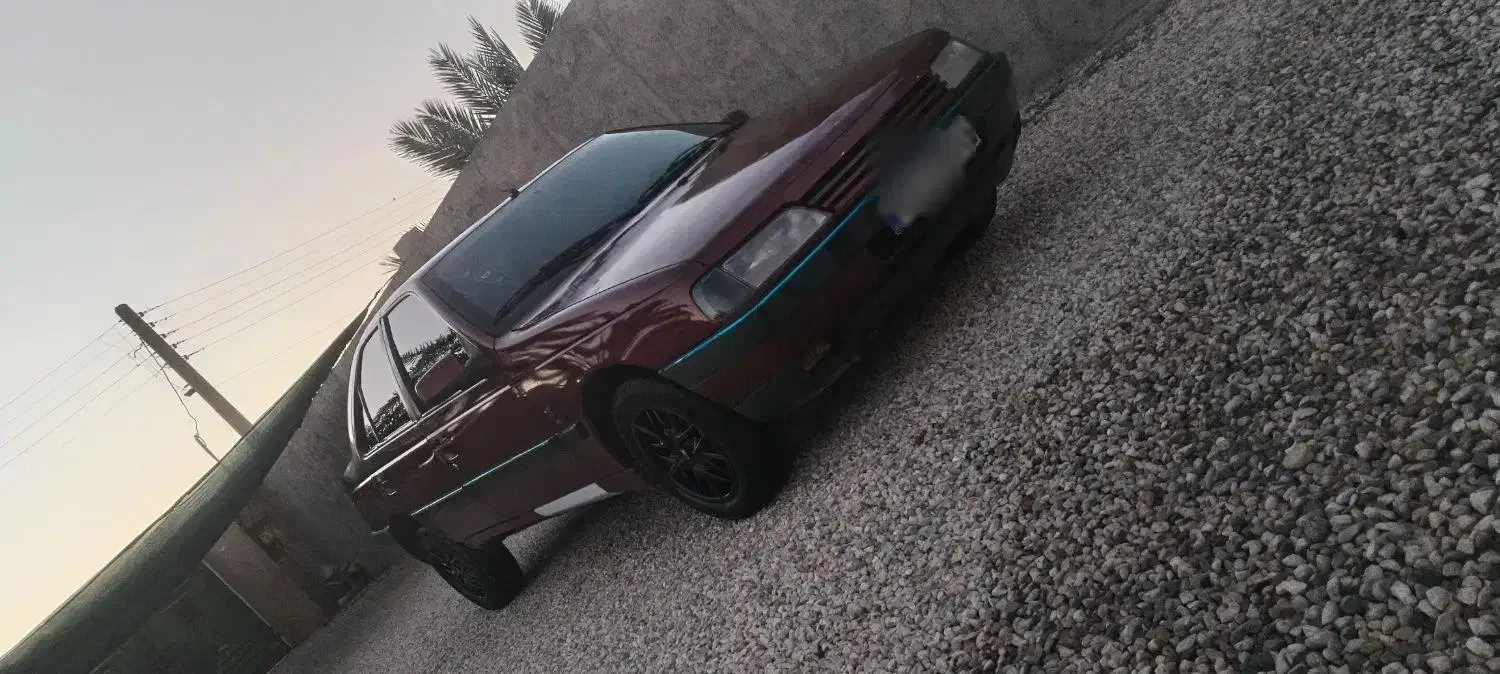 پژو 405 عنابی|خودرو سواری و وانت|خورموج, |دیوار