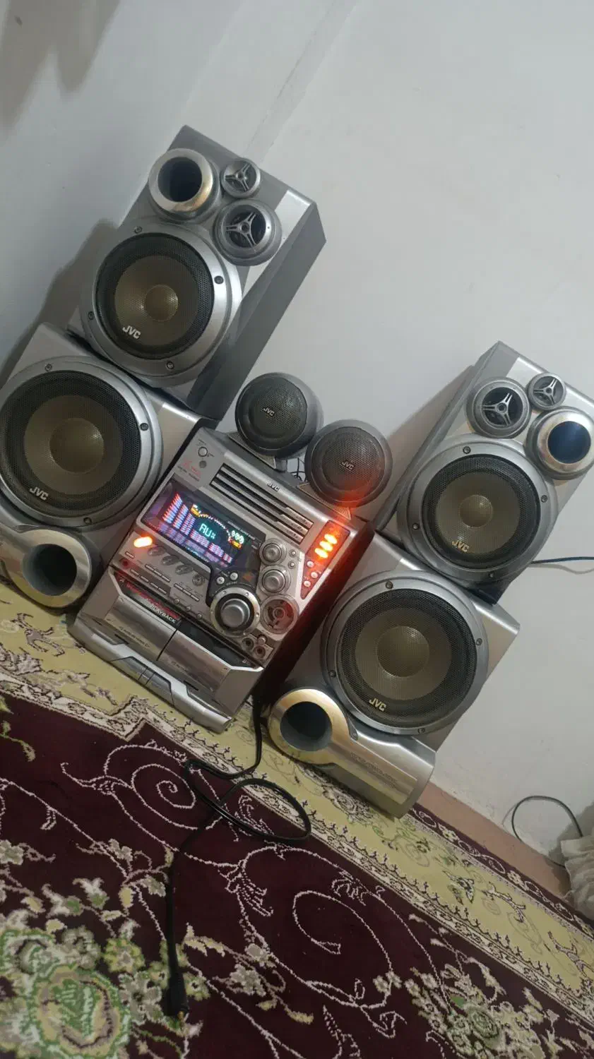 باند JVC عطیقه|سیستم صوتی خانگی|اقبالیه, |دیوار