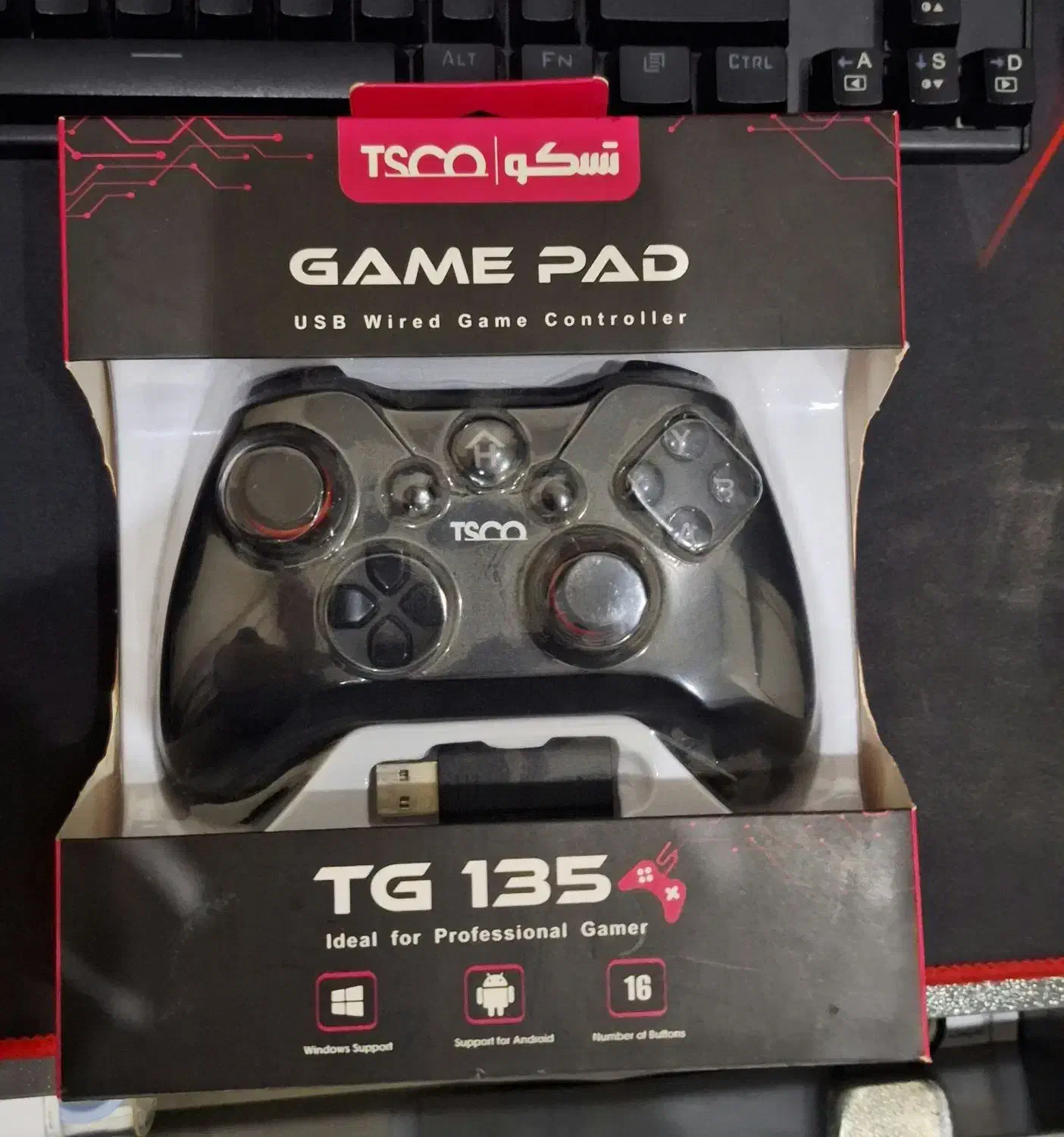 دسته بازی تسکو مدل TG135بی سیم|کنسول، بازی ویدئویی و آنلاین|تهران, شهران جنوبی|دیوار
