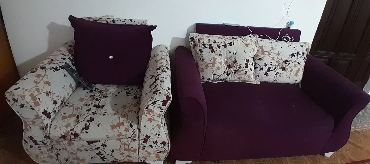 مبل هفت نفره|مبلمان خانگی و میز عسلی|علی‌آباد کتول, |دیوار