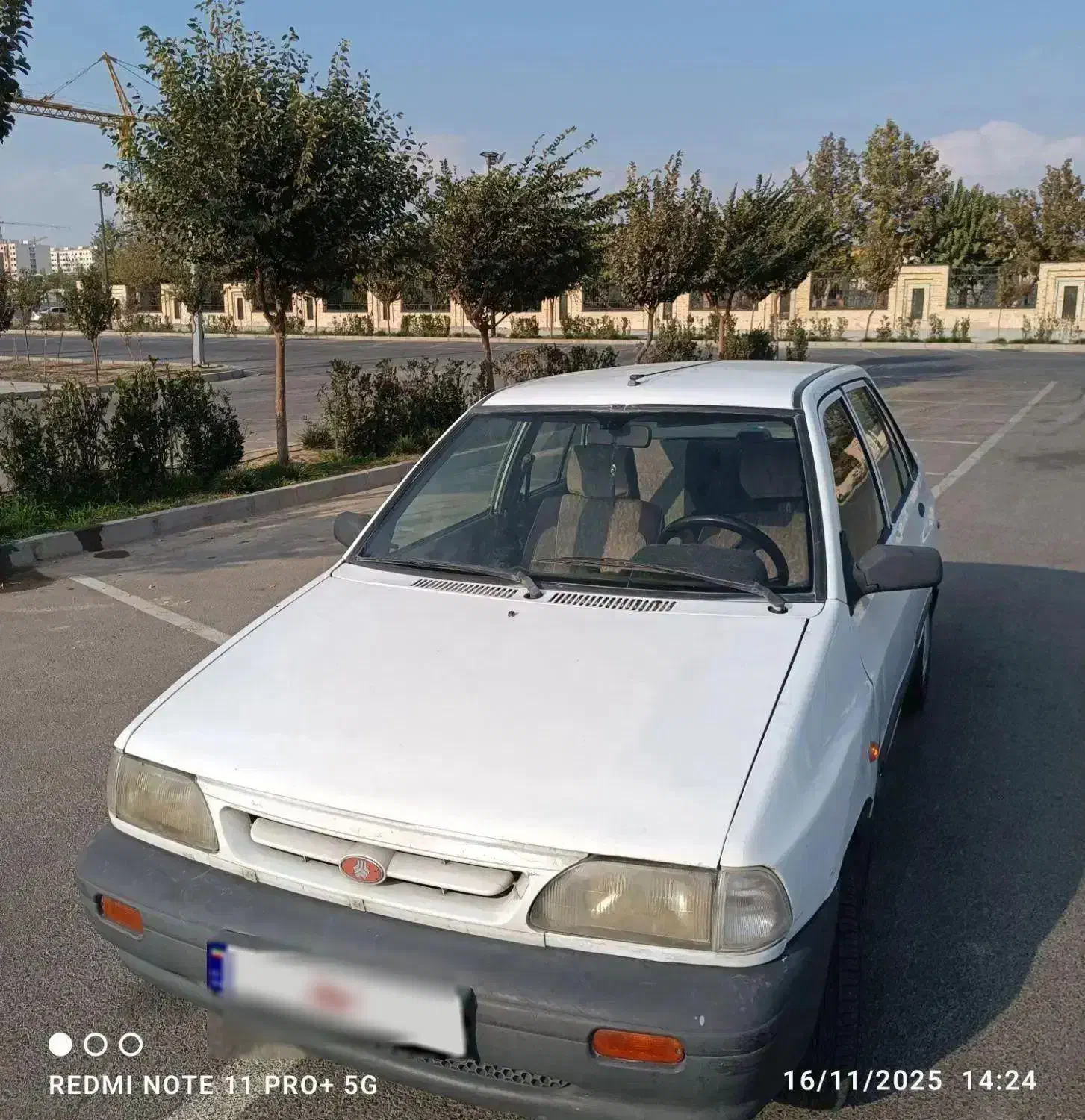 پراید مدل ۹۰دوگانه سوز شرکتی|خودرو سواری و وانت|فردیس, قریشی|دیوار