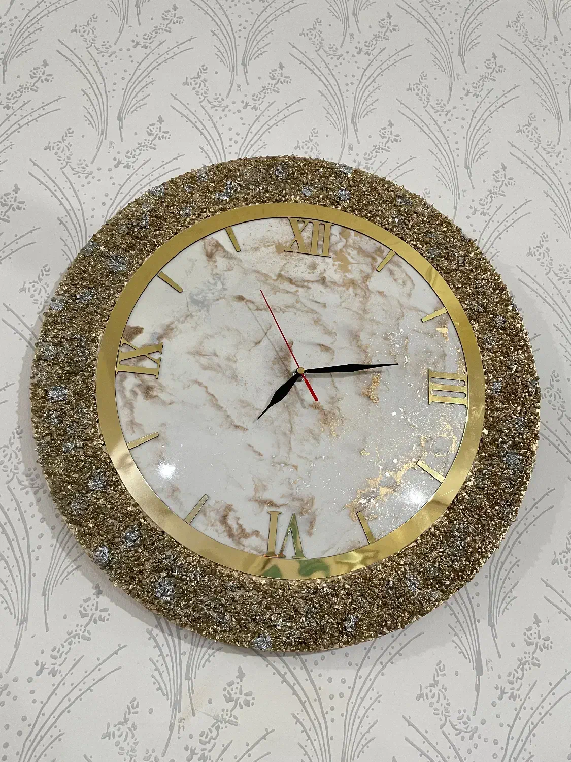 ساعت دیواری رزینی|ساعت دیواری و تزئینی|بدره, |دیوار