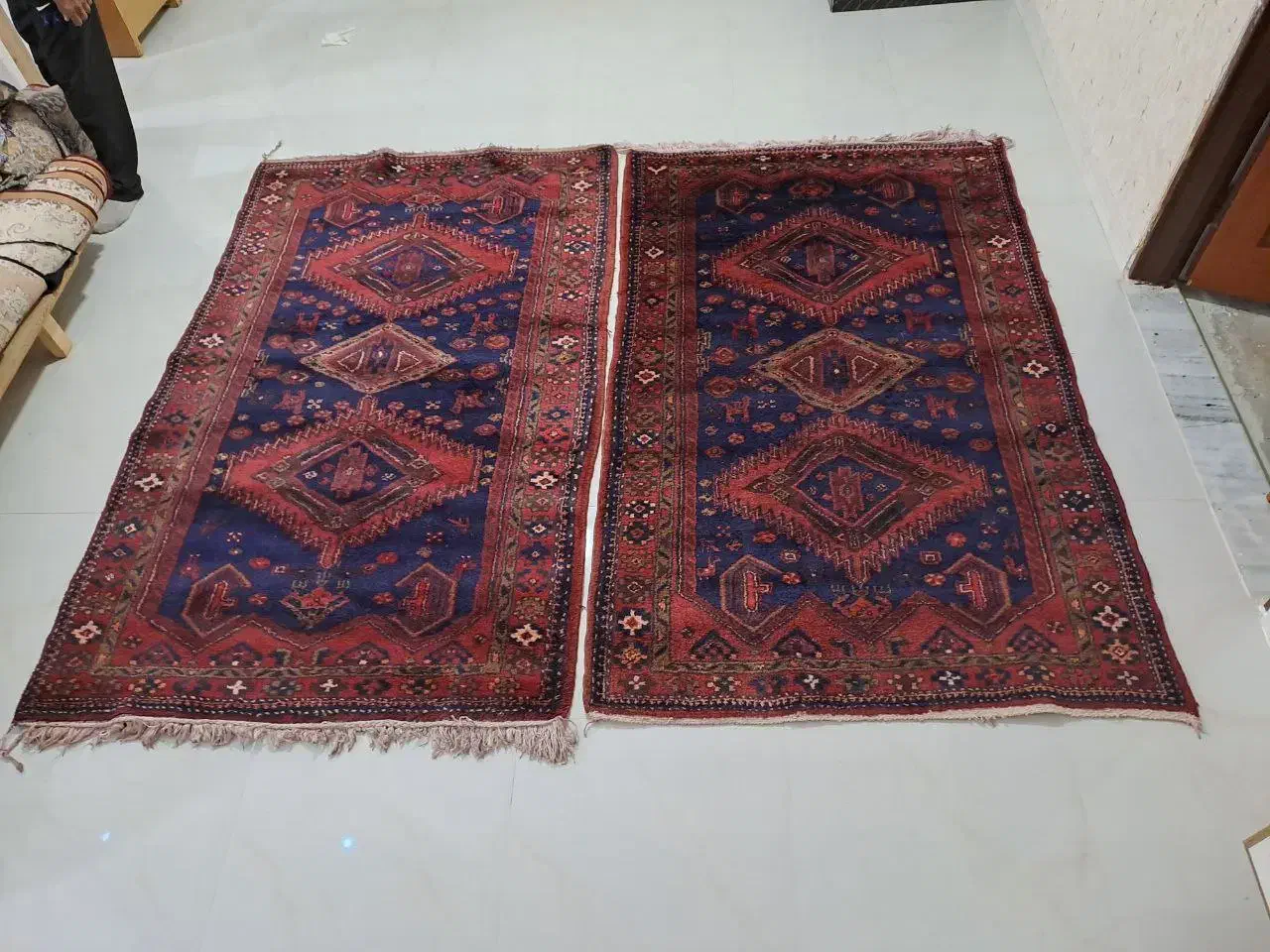 فرش دست بافت نفیس|فرش|تاکستان, |دیوار