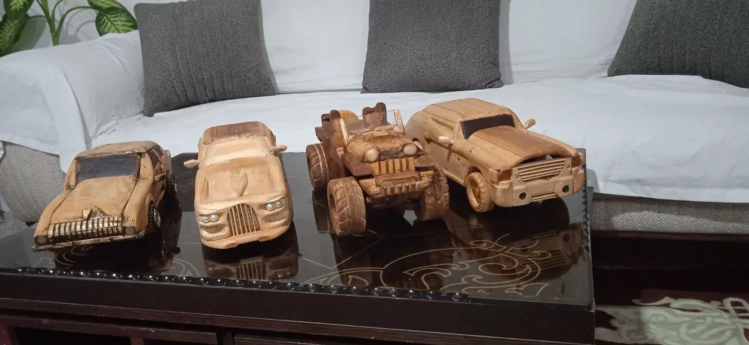 تولید انواع برند ماشینهای دست ساز چوبی|صنایع دستی و سایر لوازم تزئینی|ساری, |دیوار