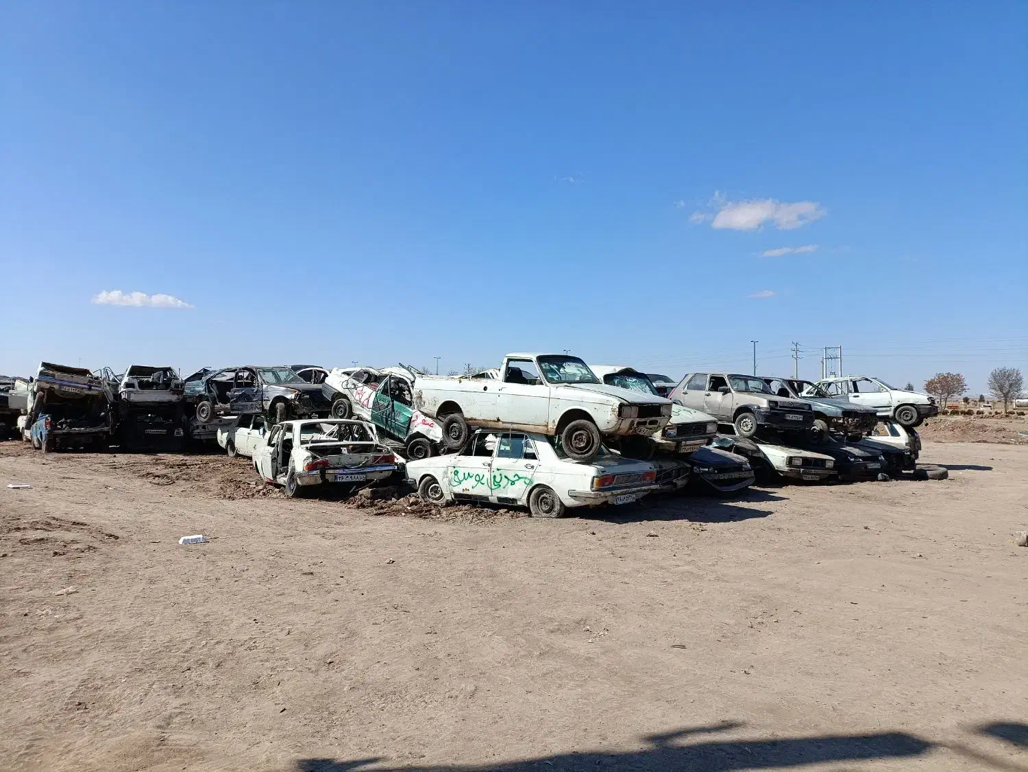 خودروهای اسقاط و تصادفی|خودرو سواری و وانت|تاکستان, |دیوار