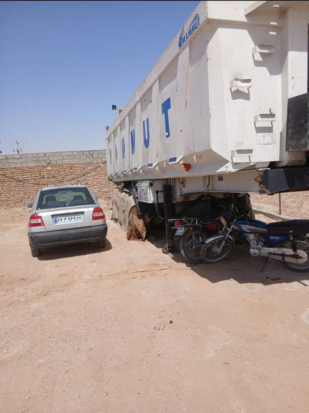 کمپرسی سه محور ماموت شرکتی|خودرو سنگین|مشهد, تبادکان|دیوار