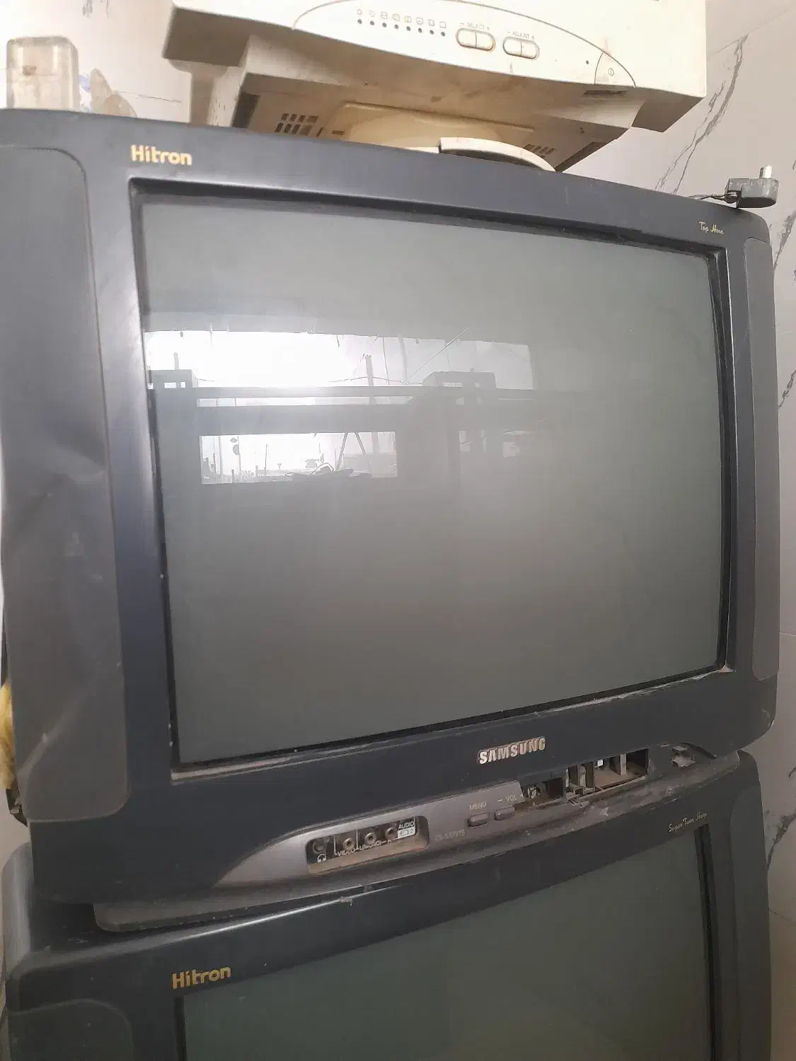 ۲ عدد تلوزیون ۲۱ اینچ سامسونگ|تلویزیون و پروژکتور|تاکستان, |دیوار