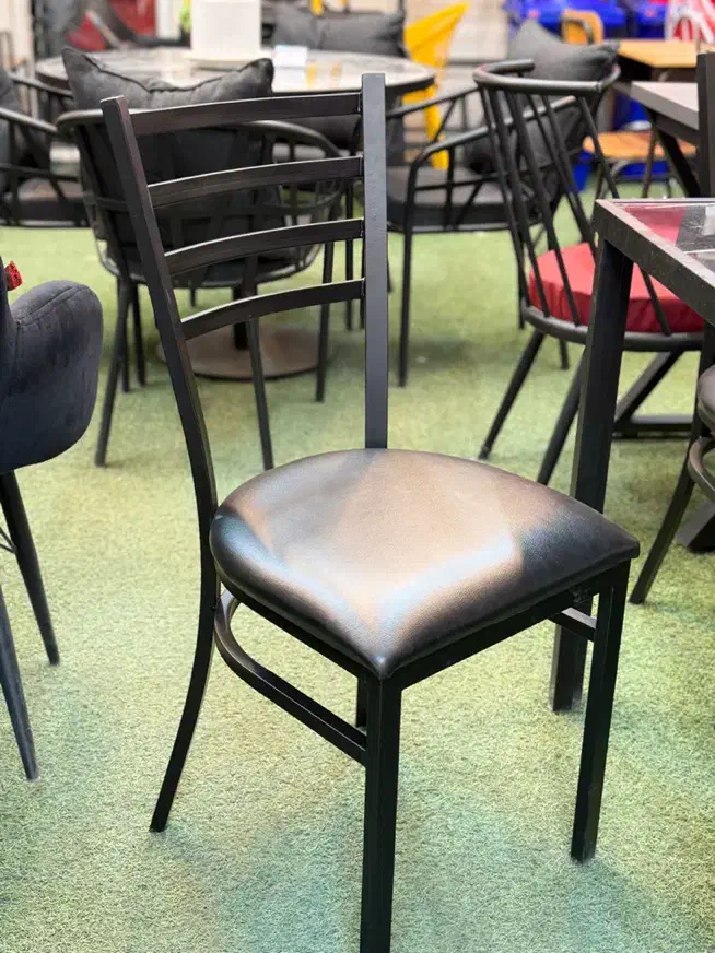 صندلی فلز چوبی قلیان رستورانی پلیمری مال کافه بازی|میز و صندلی غذاخوری|مشهد, عامل|دیوار