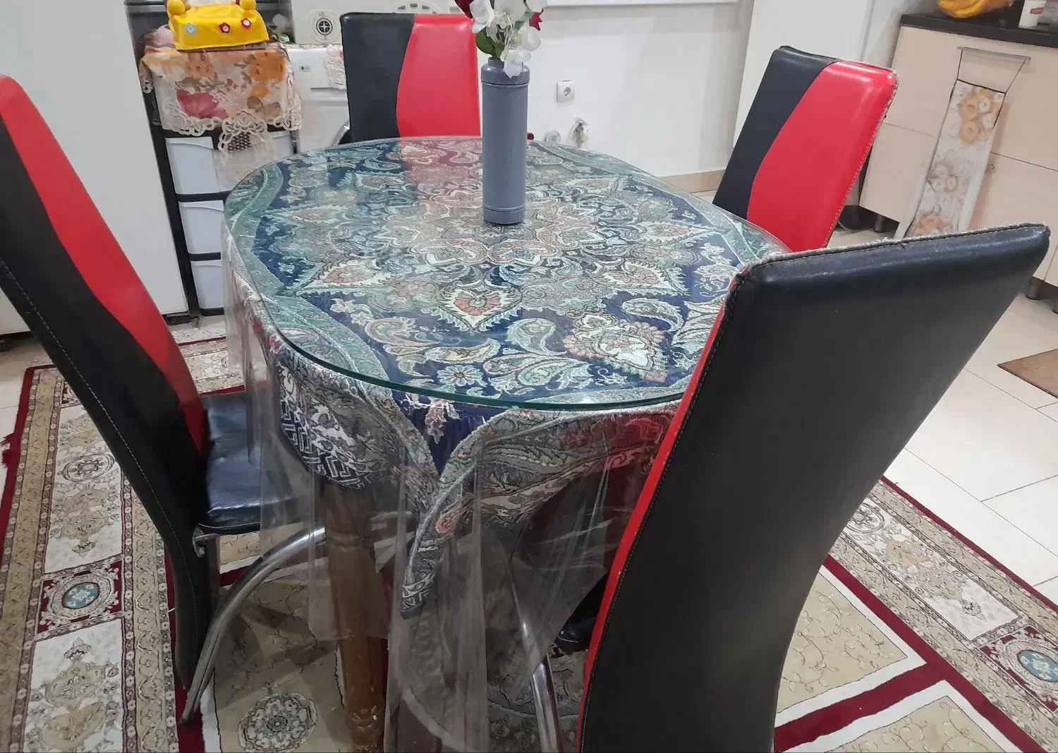 میز نهارخوری ۴ نفره|میز و صندلی غذاخوری|مشهد, الهیه|دیوار