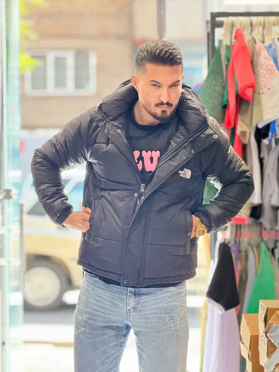 کاپشن northface|لباس|تبریز, |دیوار