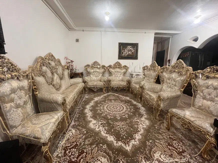 مبل سلطنتی|مبلمان خانگی و میز عسلی|ایذه, |دیوار