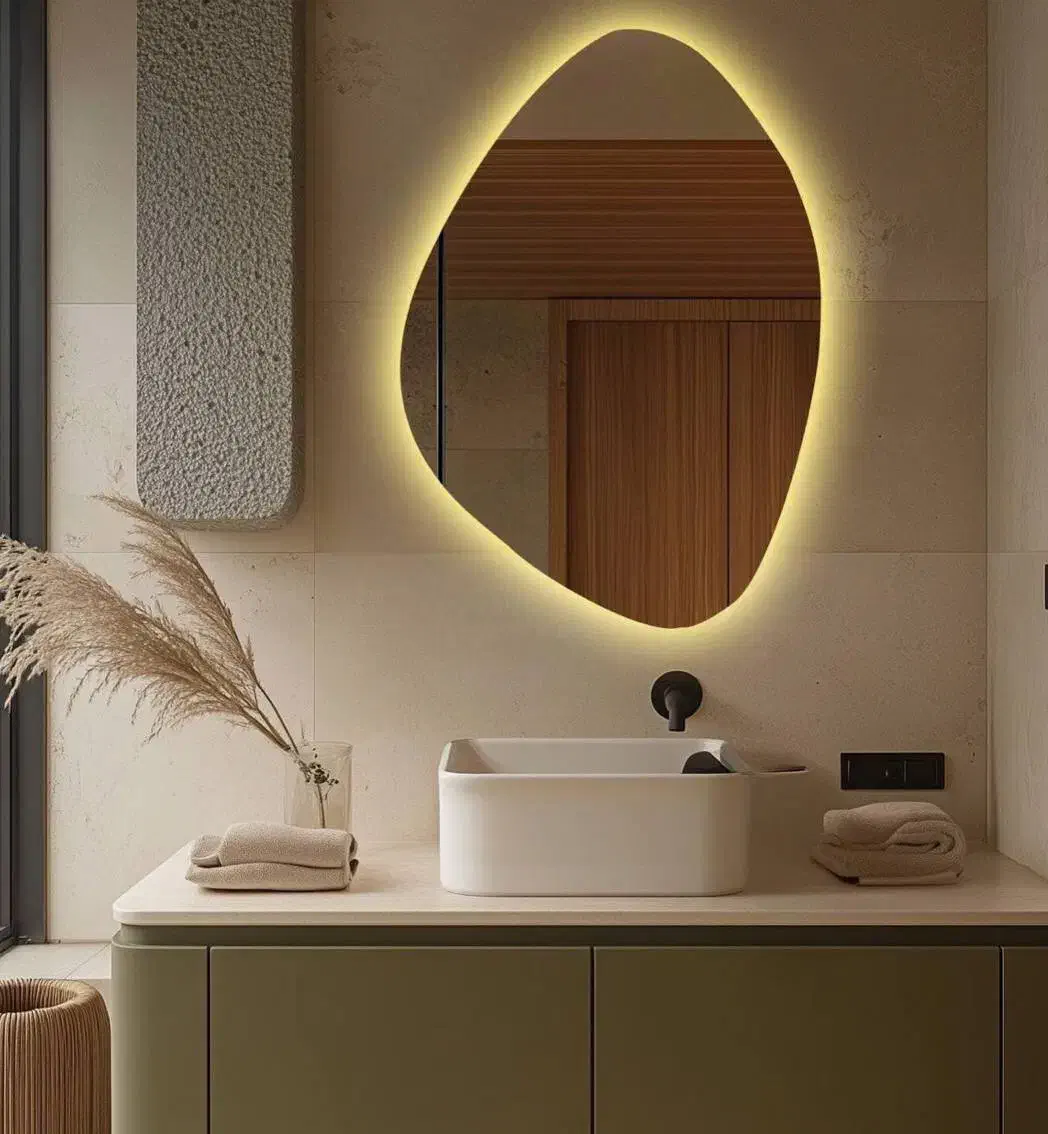 آیینه د فرمه کوچیک مناسب برای میز آرایش|آینه|قزوین, |دیوار