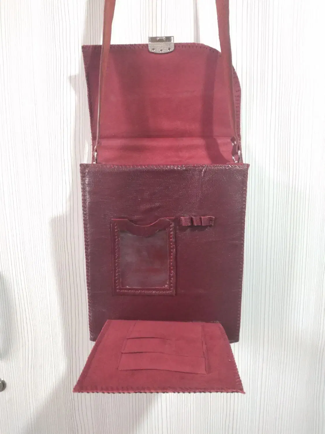 کیف چرم بز اصل|کیف، کفش، کمربند|اصفهان, باغ زیار|دیوار