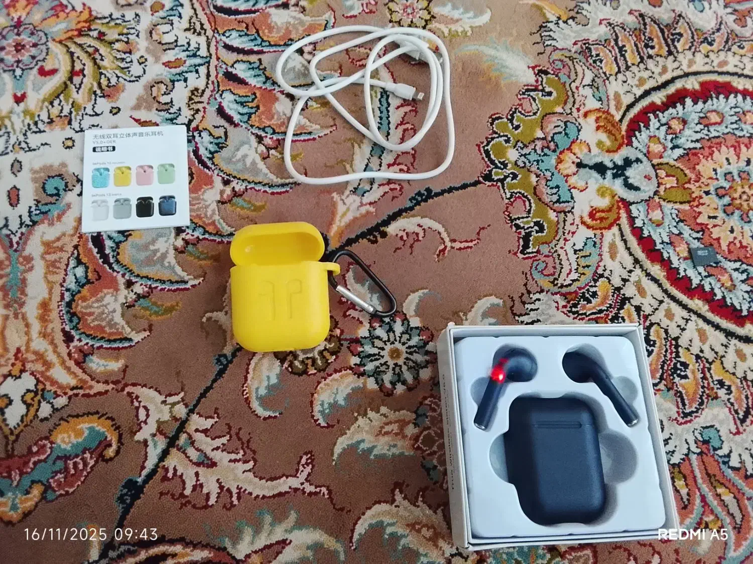 ایرپاد i12 با کاور|لوازم جانبی موبایل و تبلت|کرمانشاه, |دیوار