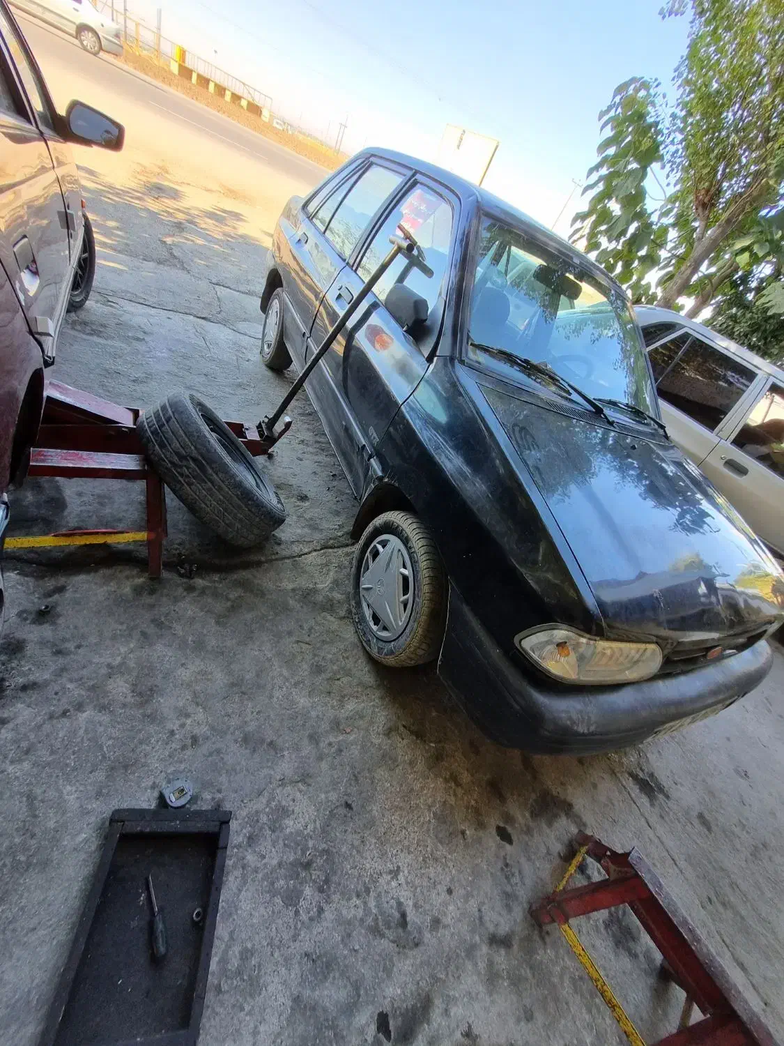 پراید ۸۲شاسی پلم بدون جوش|خودرو سواری و وانت|گالیکش, |دیوار