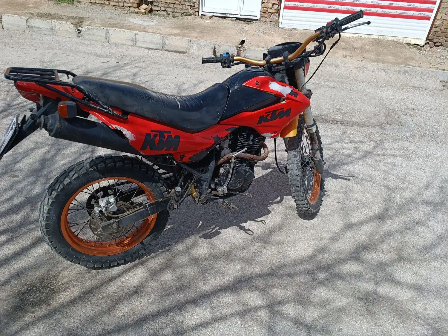 موتور تریل 250 پلاک ملی مدل90|موتورسیکلت|گل تپه, |دیوار