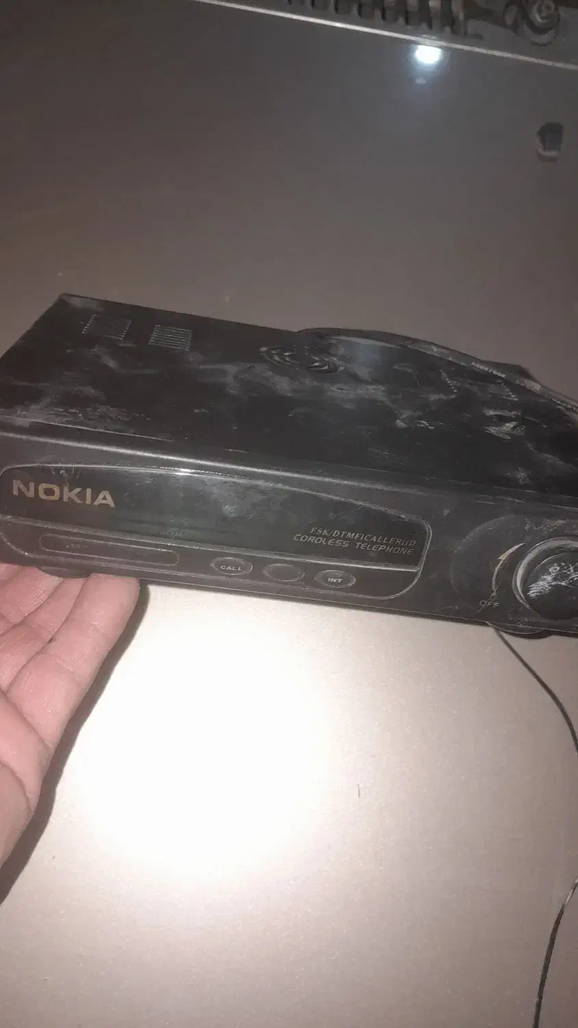 دستگاه بیسیم نوکیاتلفن ثابت فنلاند|تلفن رومیزی|کیار, |دیوار