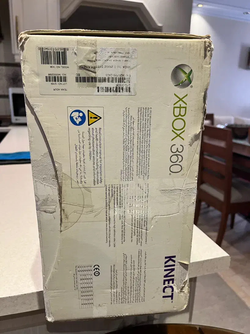 ایکس باکس۳۶۰ کینکت دار ۲۵۰ گیگ|کنسول، بازی ویدئویی و آنلاین|تهران, سعادت‌آباد|دیوار