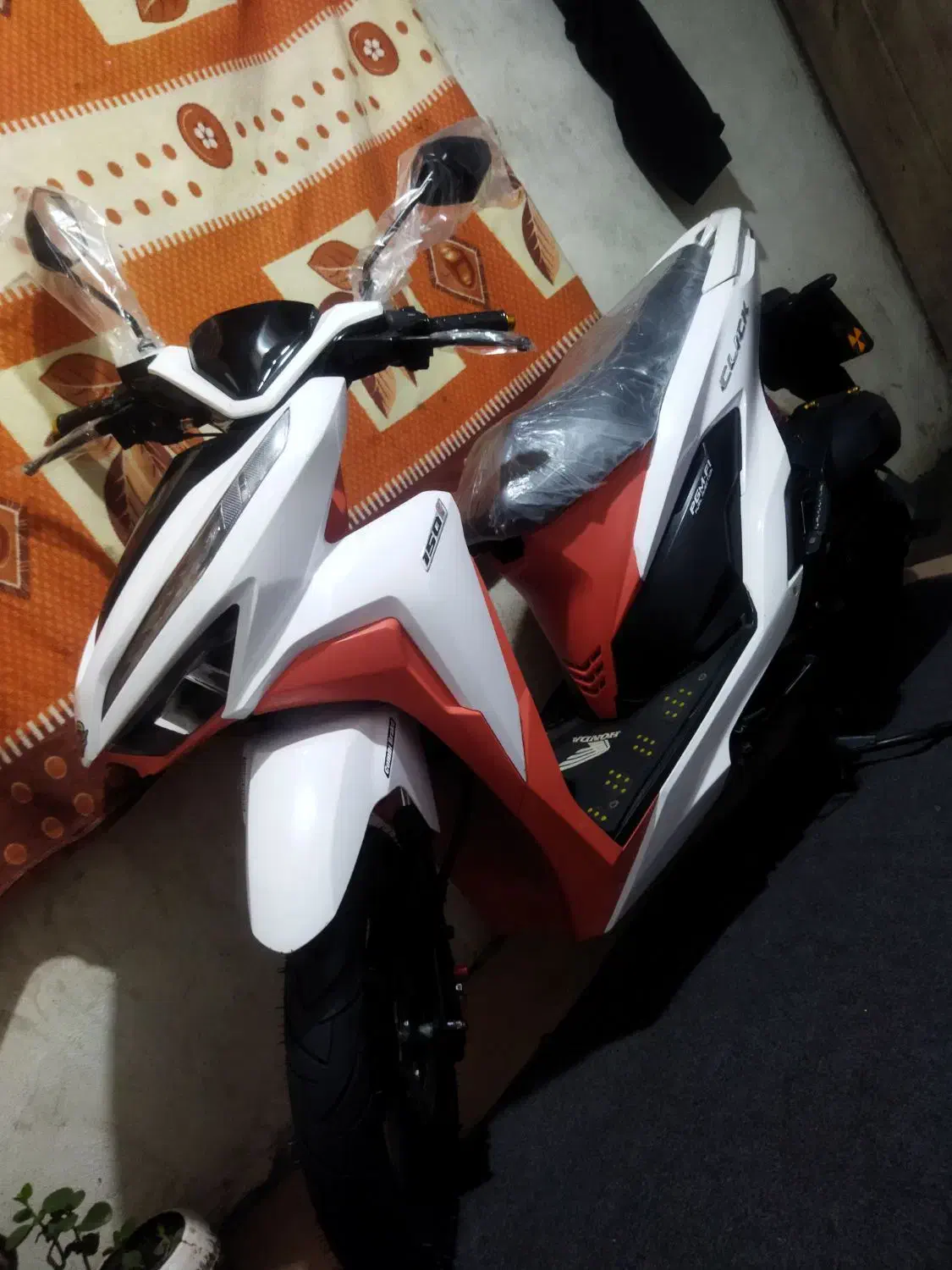 طرح کلیک 150 کویر|موتورسیکلت|ساری, |دیوار