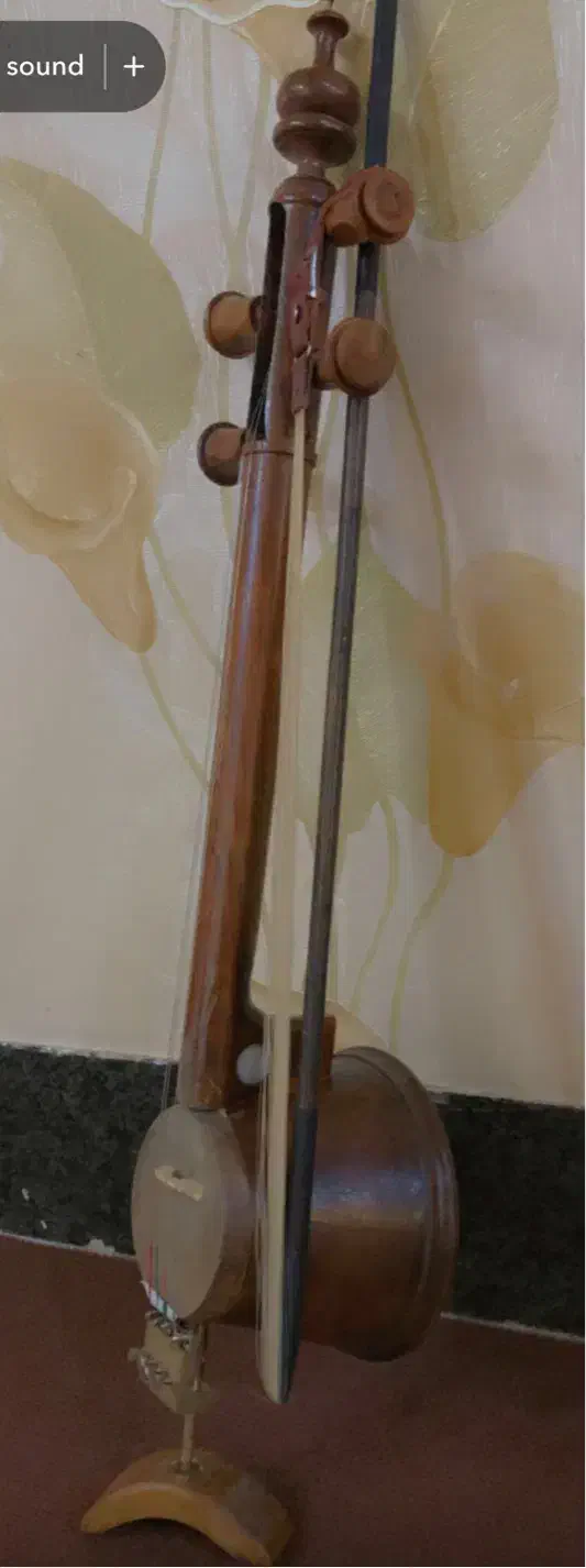 کمانچه پشت باز خوش صدا خوش رنگ|سازهای سنتی|خرمآباد, |دیوار