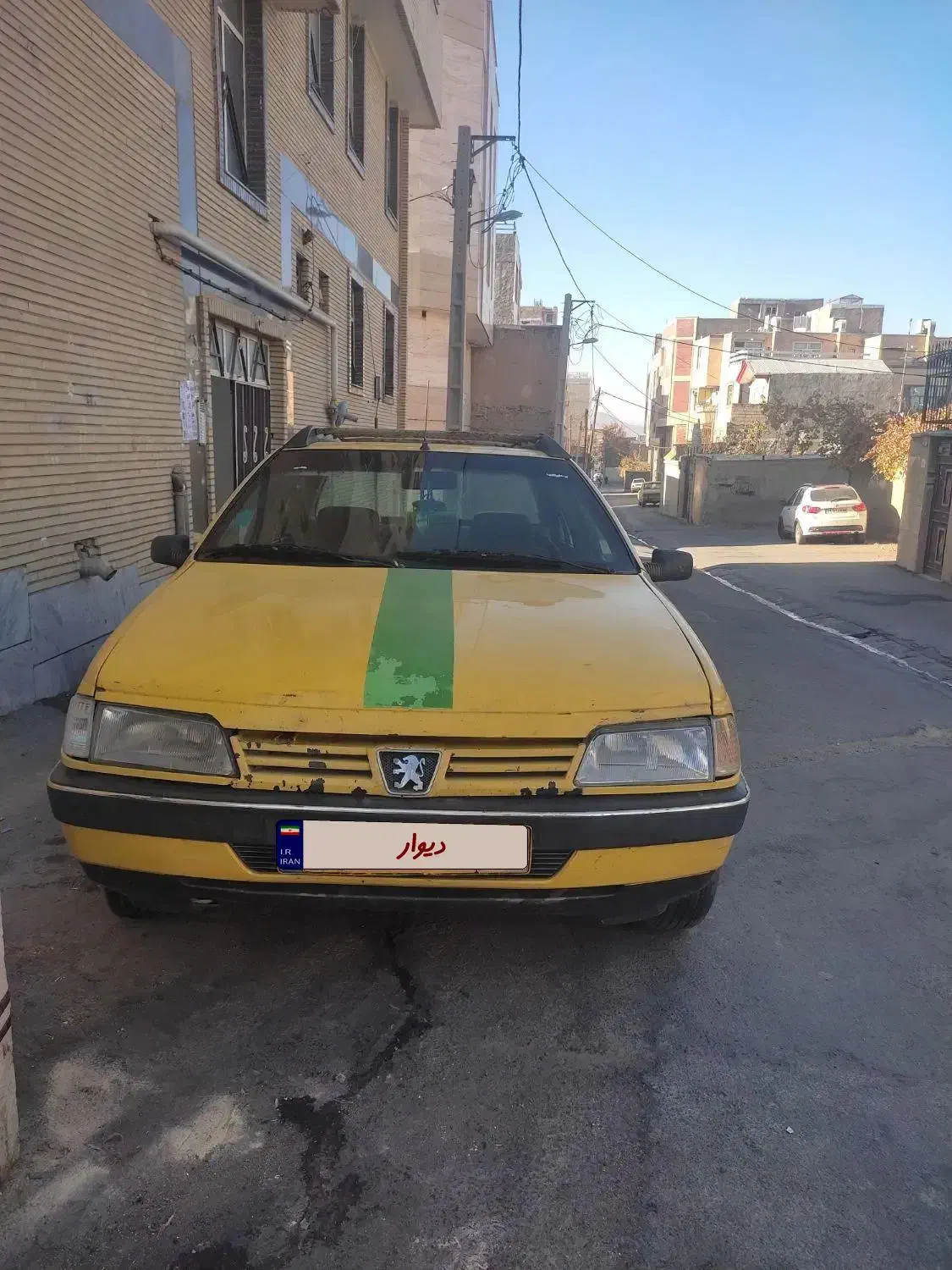 فروش تاکسی خطی میسر خیابان همدان شهرک|خودرو سواری و وانت|ملایر, |دیوار