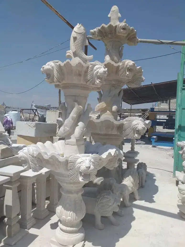 آبنما سنگی شیر سنگی مجسمه سنگی عقاب حیوانات|صنایع دستی و سایر لوازم تزئینی|تهران, شوش|دیوار