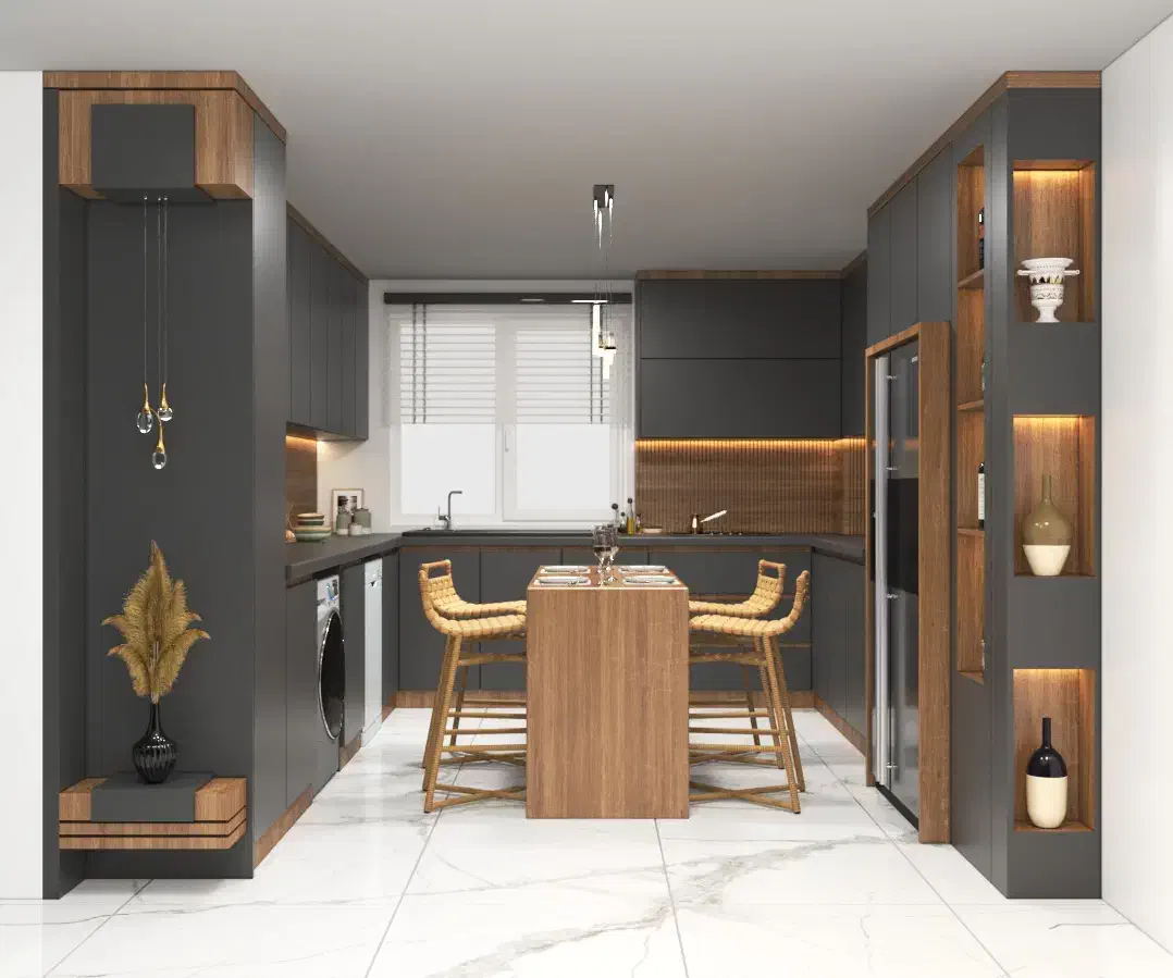 طراحی و ساخت انواع کابینت آشپزخانه و کمد دیواری|خدمات پیشه و مهارت|آستارا, |دیوار