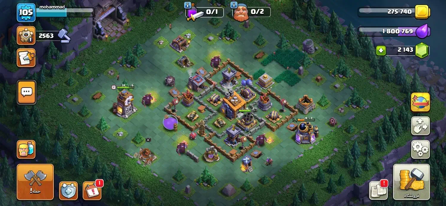 اکانت کلش|کنسول، بازی ویدئویی و آنلاین|بستان آباد, |دیوار