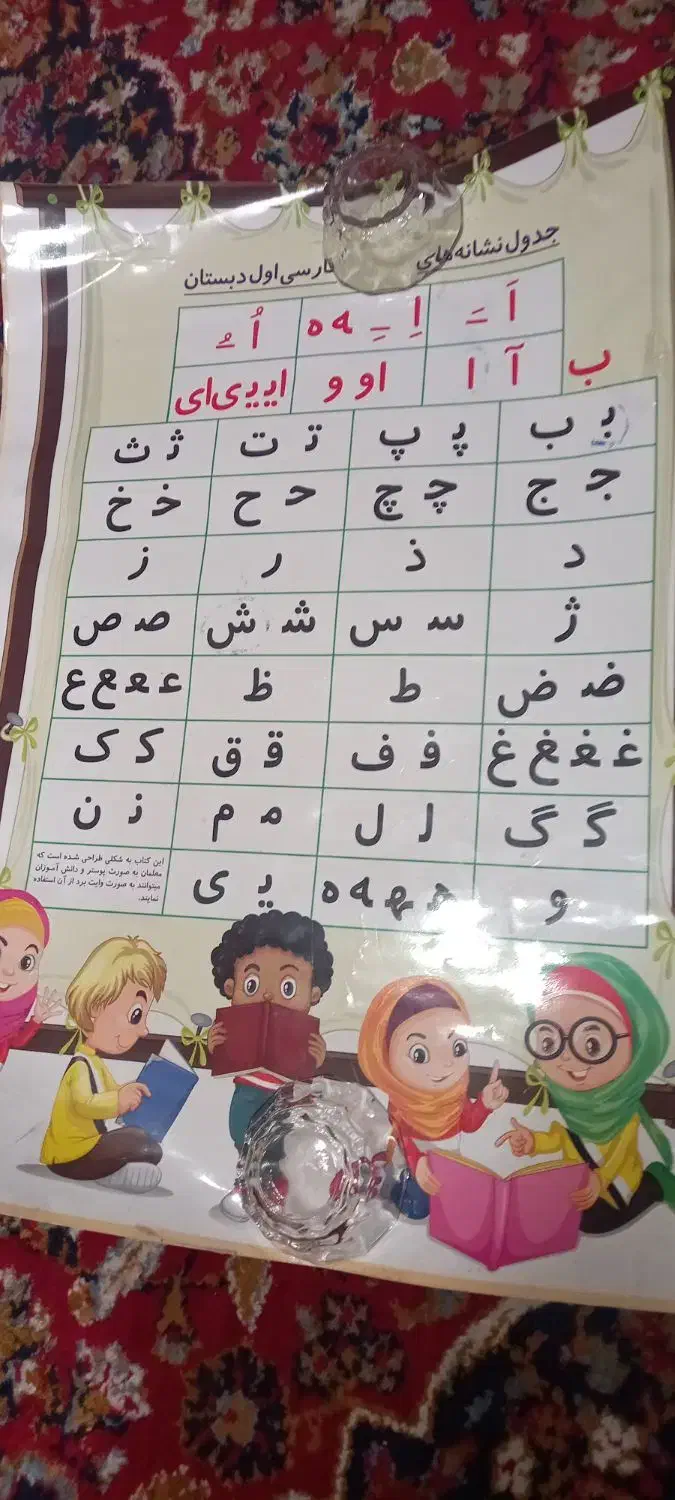آموزش الف با|لوازم التحریر|شیراز, تندگویان|دیوار