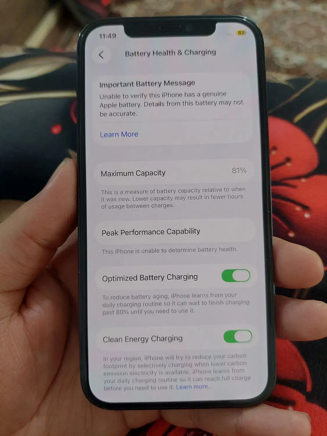 آیفون 12 پرو 256 دوسیم ZAA|موبایل|لاهیجان, شیشه گران|دیوار