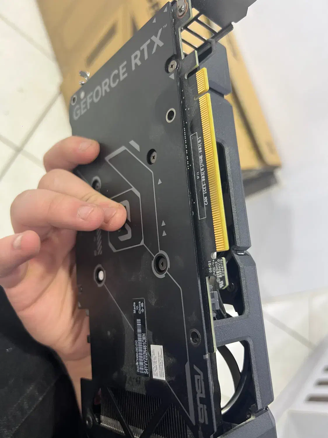 کارت گرافیک ۴۰۶۰ با دو سال گارانتی نو|قطعات و لوازم جانبی رایانه|کرج, اصفهانیها|دیوار