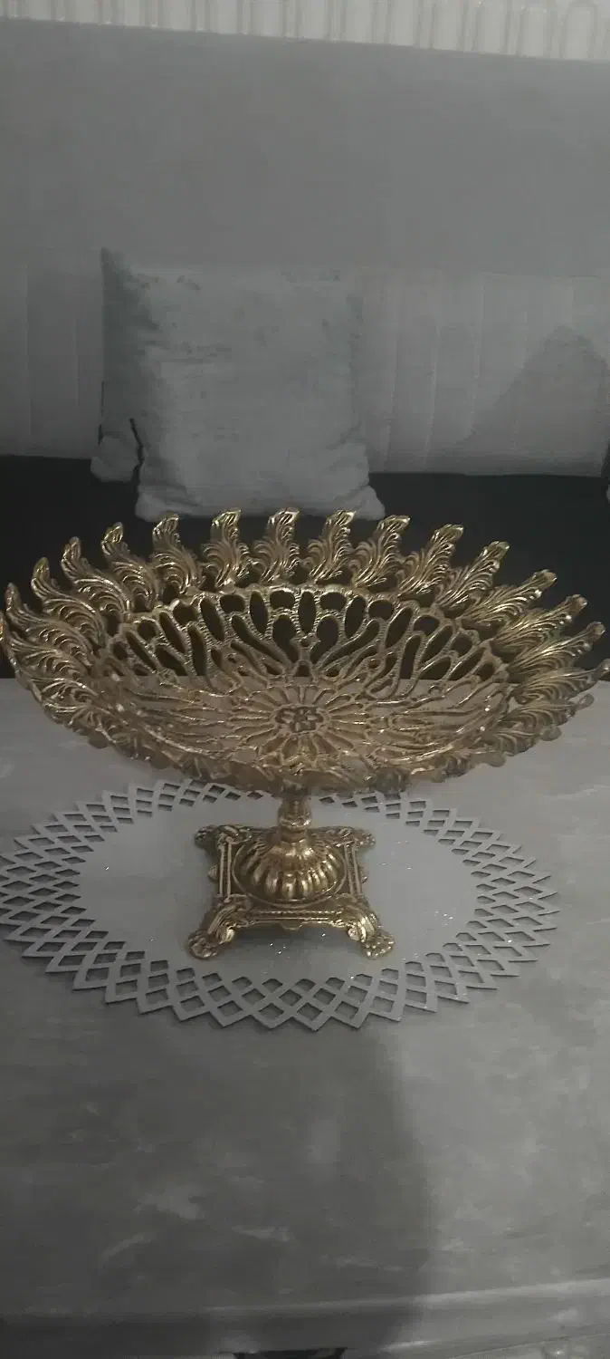 جامیوه ای برنجی سنگین وزن|ظروف سرو و پذیرایی|ری, فیروزآباد|دیوار