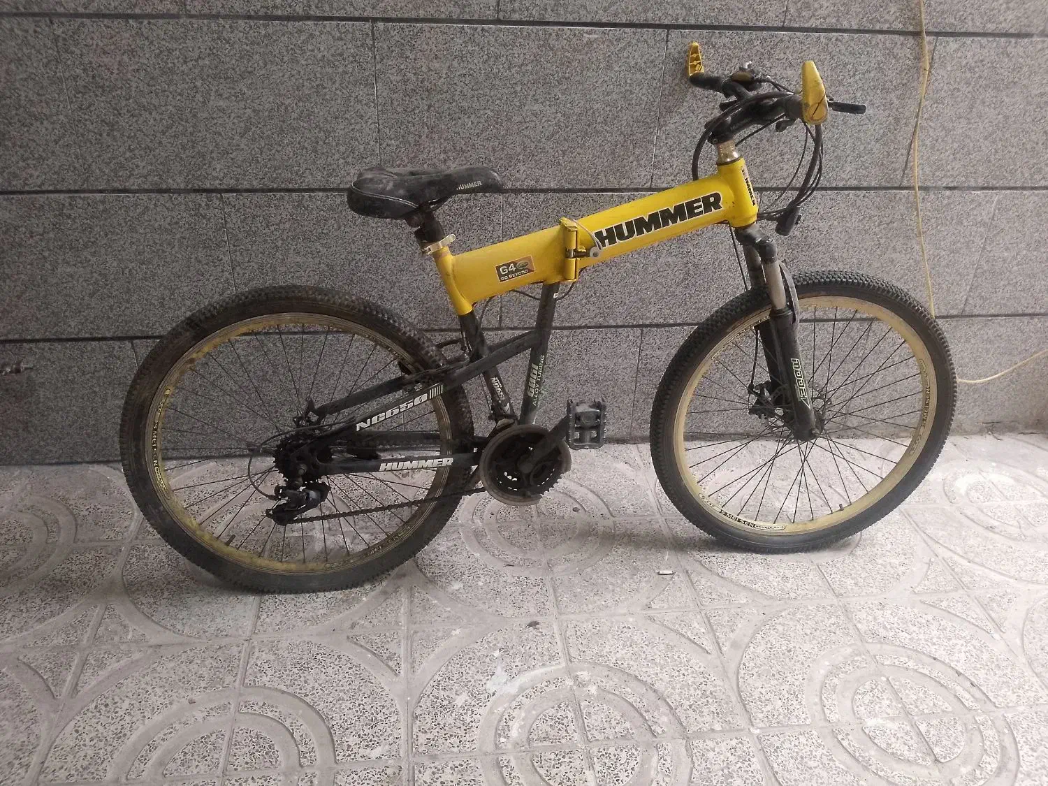 دوچرخه هامر تاشو|دوچرخه، اسکیت، اسکوتر|قدس, شهر‌قدس|دیوار