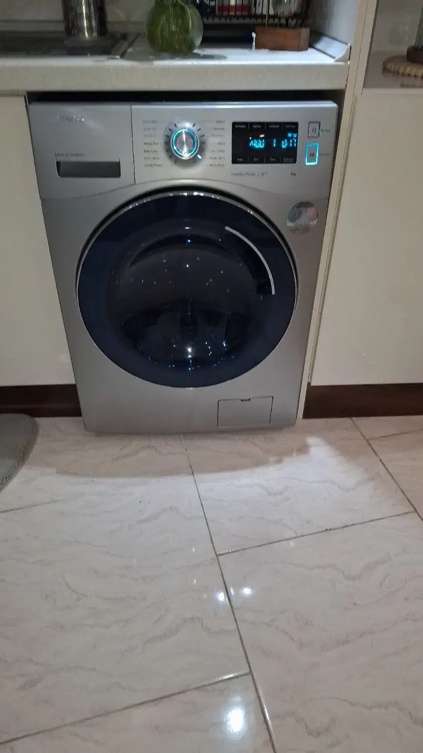 لباسشویی دوو|ماشین لباسشویی و خشک‌کن لباس|رشت, ساغری سازان|دیوار