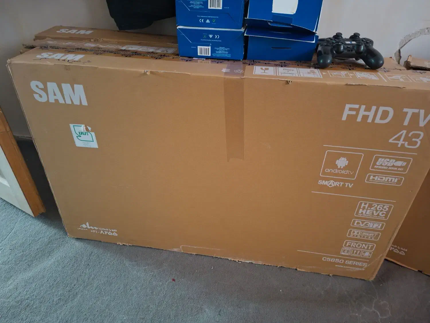 ال ای دی ۴۳ سام۴۳ پانوسونیک|تلویزیون و پروژکتور|باسمنج, |دیوار