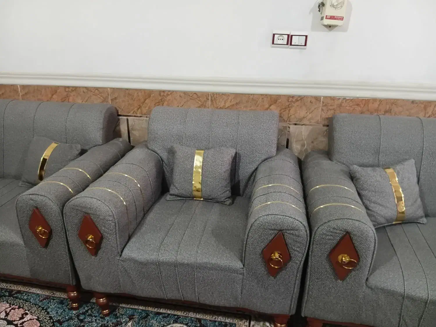 مبلمان هفت نفره|مبلمان خانگی و میز عسلی|گرگان, |دیوار