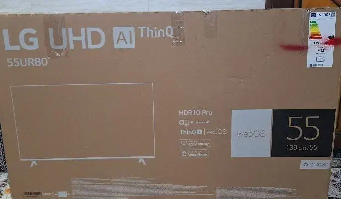 تلوزیون ال جی ۵۵ متصل ب هوش مصنوعی|تلویزیون و پروژکتور|لردگان, |دیوار