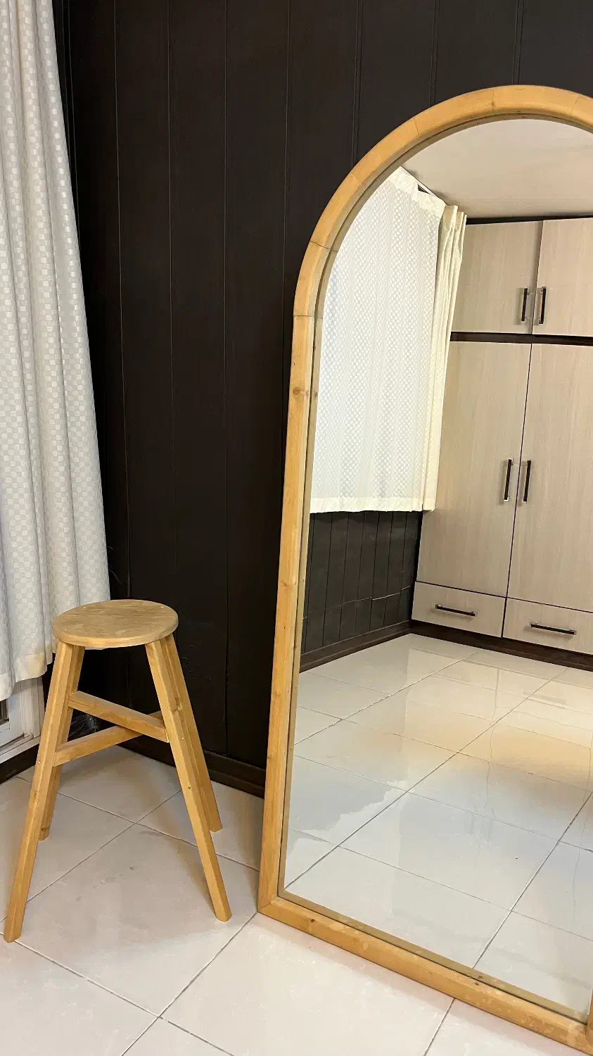 آینه قدی پایه دار قابل تنظیم با چهار پایه|آینه|اصفهان, سنبلستان|دیوار