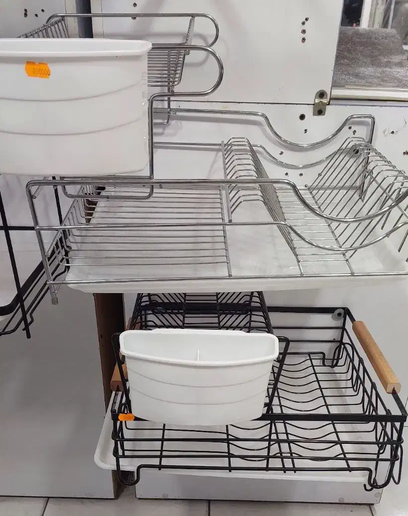 سبد آبچکان کنار سینک در دزفول|آبچکان و نظمدهنده ظروف|دزفول, |دیوار