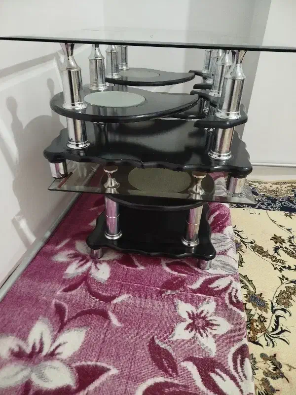 میز شیشه ای|مبلمان خانگی و میز عسلی|قره قوین, |دیوار