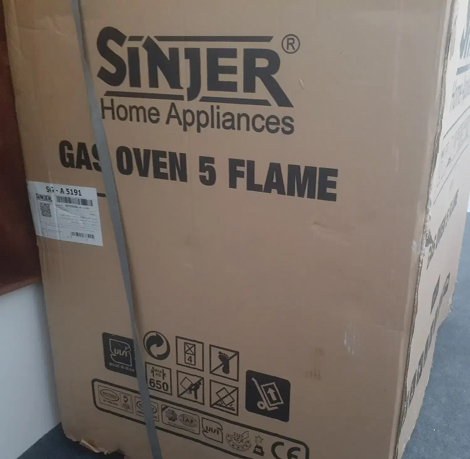 گاز ۵ شعله سینجر|اجاق گاز و لوازم برقی پختوپز|کلاردشت, |دیوار