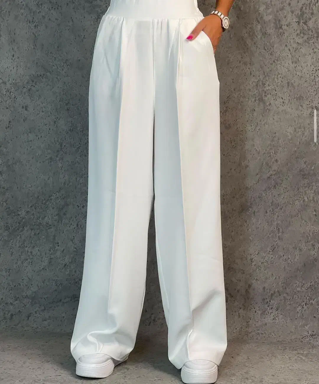 شلوار مک لارن سفید بگ|لباس|تبریز, |دیوار