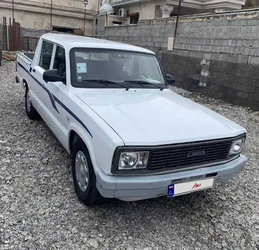 مزدا کارا ۲۰۰۰ دوکابین ۱۴۰۰ درحدصفر بی رنگ کم کار|خودرو سواری و وانت|رشت, گلسار|دیوار