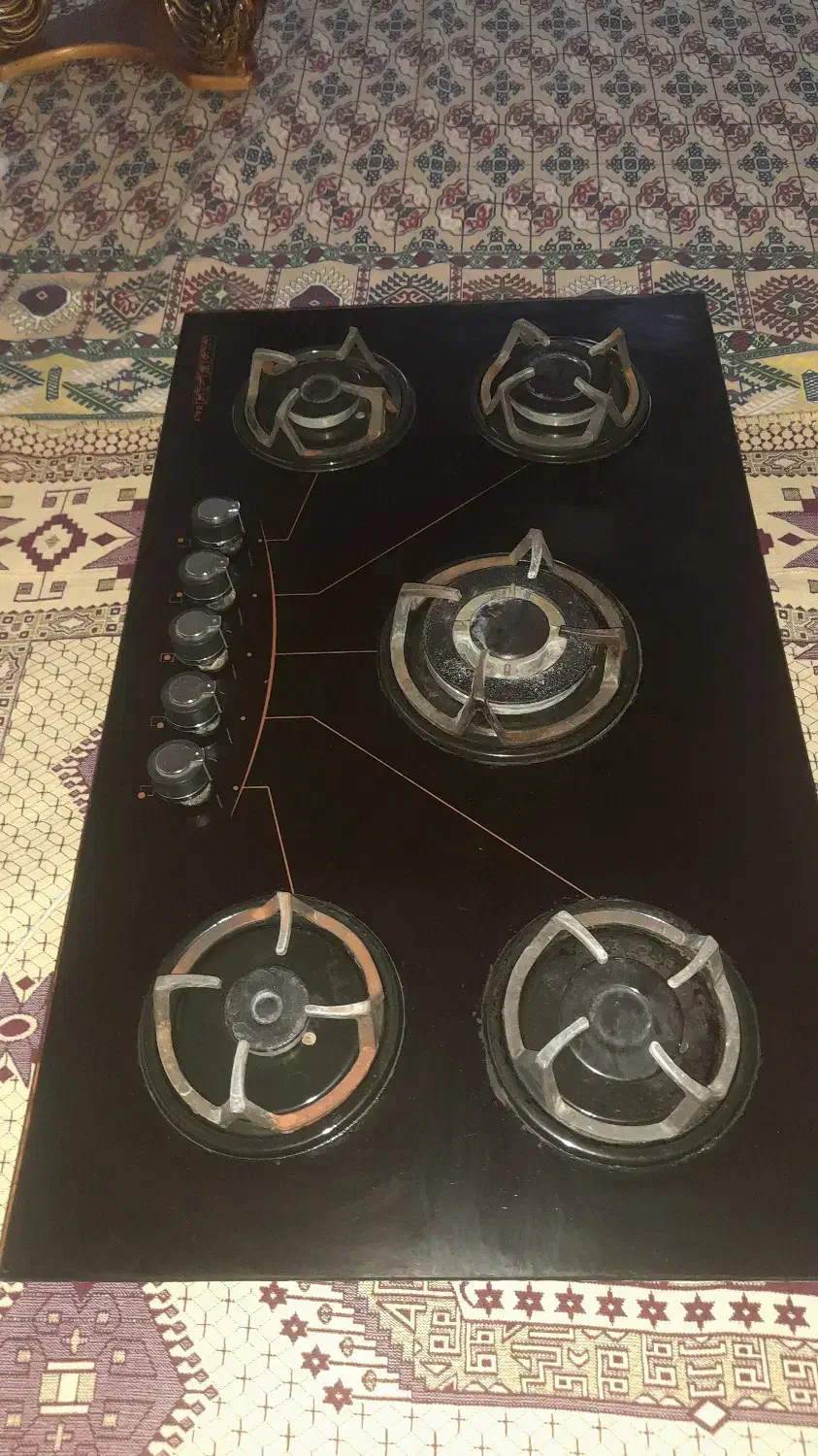 گاز صفحه شیشه|اجاق گاز و لوازم برقی پخت‌وپز|بجنورد, |دیوار